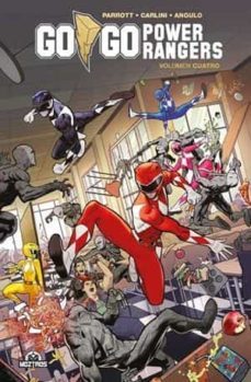 go go power rangers 4-dan mora-ryan parrot-9788418955532