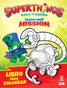 libro para colorear superthings kp - mission ii-9788419011732