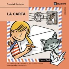 la carta (catala)-annabel sardans-9788424610432