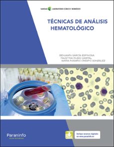 tecnicas de analisis hematologicos-benjamin garcia espinosa-faustina rubio campal-maria rosario crespo gonzalez-9788428335232