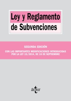 ley y reglamento de subvenciones (2ª ed.)-9788430964932