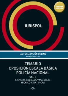 temario oposicion escala basica policia nacional (3ª ed.)-9788430968732