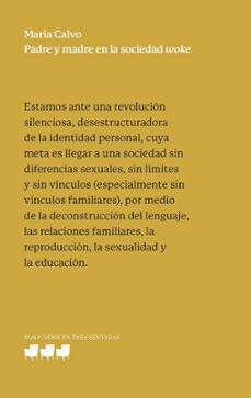 padre y madre en la sociedad woke-maria calvo charro-9788432170232