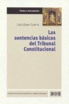 las sentencias basicas del tribunal constitucional (2ª ed.)-9788434012332