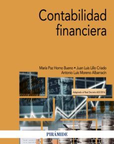 contabilidad financiera (ebook)-maria paz horno bueno-juan luis lillo criado-antonio luis moreno albarracin-9788436840032