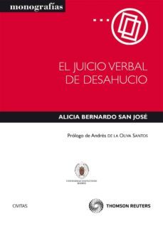 el juicio verbal de desahucio-alicia bernardo san jose-9788447035632