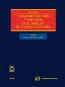 manifestaciones y garantias en el derecho de contratos español-juan aguayo-9788447036332