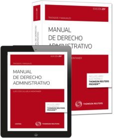 manual de derecho administrativo (25ª ed.)-luis cosculluela montaner-9788447049332