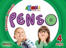 axioma matematiques 4 años educacion infantil  penso 3-5 años cataluña/ islas baleares catalan ed. 2018-9788448946432