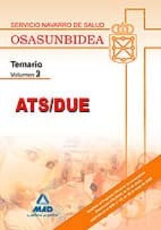 ats/due del servicio navarrro de salud. osasunbidea. temario. volumen iii-9788466597432