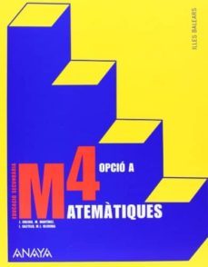 matematiques 4. opcio a.  illes balears catalan-9788466772532