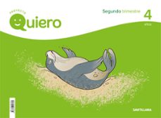 proyecto quiero 4 años 2º trimestre fichas de trabajo ed 2018 castellano-9788468043432