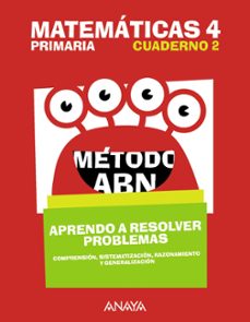 matematicas 4º educacion primaria metodo abn aprendo a resolver problemas 2 mec cast ed 2018-9788469842232