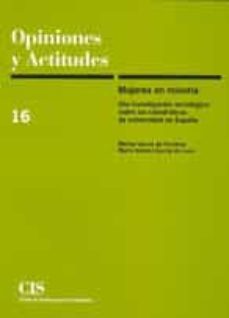 opiniones y actitudes nº 16: mujeres en minoria-9788474762532