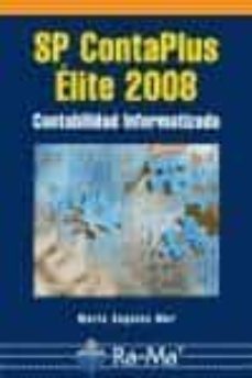 sp contaplus elite 2008: contabilidad informatizada-9788478978632
