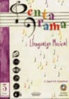 pentagrama llenguatge musical nº 3 grau elemental (incluye cd)-ana amat-carmen casanova-9788480206532