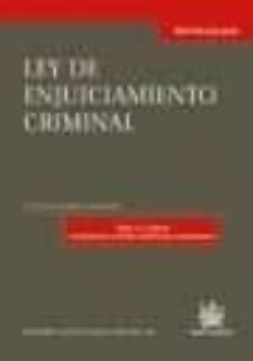 ley de enjuiciamiento criminal (16ª ed.)-9788490041932