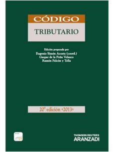 codigo tributario 2013 formato duo  ( ed. 20ª)-eugenio simon acosta-9788490147832