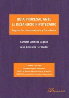 guia procesal ante el desahucio hipotecario-9788490855232
