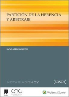particion de la herencia y arbitraje (ebook)-rafael verdera server-9788490902332
