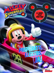mickey i els superpilots. llibre per pintar. preparats, llestos, ja!-9788491374732