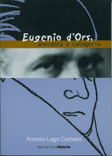 eugenio d ors: anecdota y categoria-9788495379832