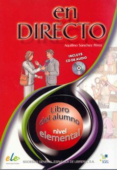 en directo elemental alumno + cd audio-aquilino sanchez-9788497781732