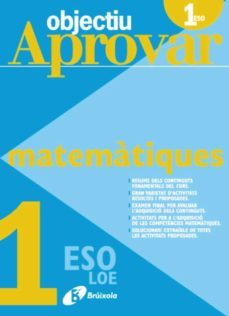 objectiu aprovar loe matematiques 1r eso-9788499060132