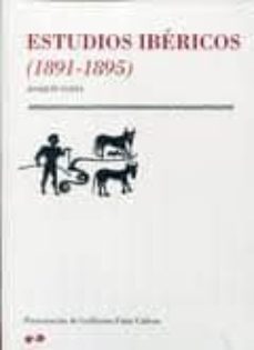 estudios ibericos 1891-1895-9788499111032