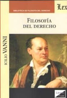 filosofia del derecho-icilio vanni-9789563922332
