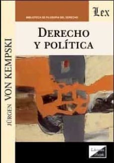 derecho y politica (kempski)-jurgen von kempski-9789563927832