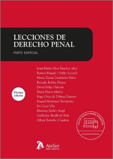 lecciones de derecho penal. parte especial 2025-jesus maria silva sanchez-9791387543532
