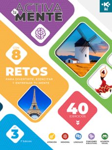 iki activa tu mente: retos 3. 8 retos con 40 ejercicios-9791387746032