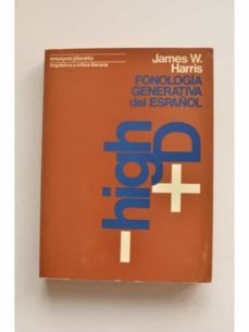 fonología generativa del español-james w. harris-mkt0006850232