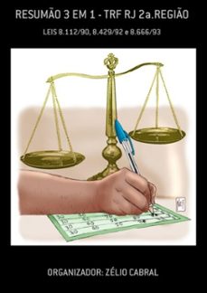 resumão 3 em 1 - trf rj 2a.região (ebook)-organizador: zélio cabral-3410002233042