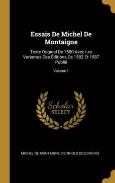 essais de michel de montaigne-9780274124442