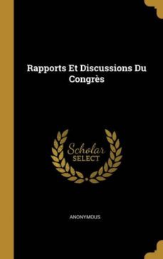 rapports et discussions du congrs-9780274129942