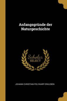 anfangsgrunde der naturgeschichte-9780274655342