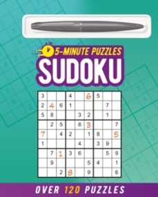5-minute sudoku (includes ball-point pen)-eric saunders-9781398870642