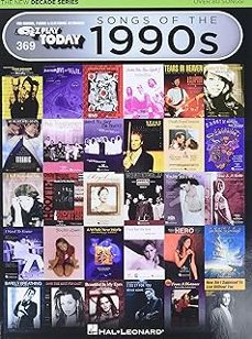 songs of the 1990s - the new decade series: e-z play today volume 369-9781495062742