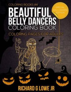 beautiful belly dancers coloring book-9781943517442