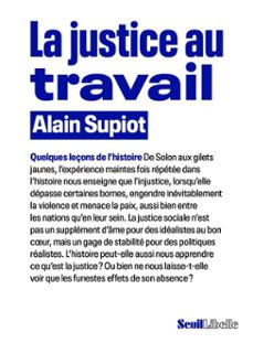 la justice au travail (ebook)-alain supiot-9782021509342