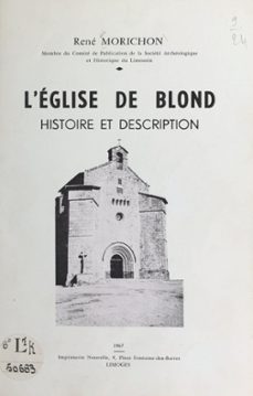 l'eglise de blond (ebook)-rené morichon-9782307325642