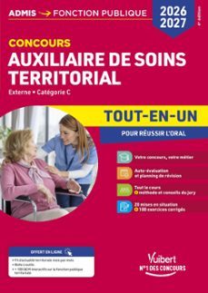 concours auxiliaire de soins territorial 2026-2027 - tout-en-un (ebook)-9782311224542