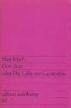 don juan oder die liebe zur geometrie-max frisch-9783518100042