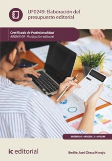 elaboracion del presupuesto editorial. argn0109 (ebook)-emilio josé checa hinojo-9788411843942