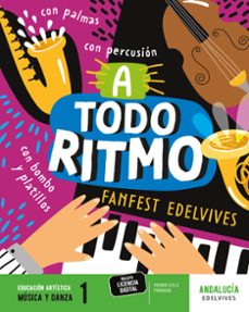 música 1º educacion primaria proyecto fanfest andalucía ed 2023-9788414052242