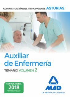 auxiliar de enfermeria de la administracion del principado de asturias (vol. 2)-9788414215142