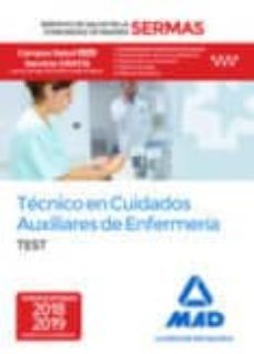 tecnico en cuidados auxiliares de enfermeria del servicio de salud de la comunidad de madrid: temario-9788414218242