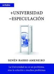 + universidad - especulacion-9788415562542